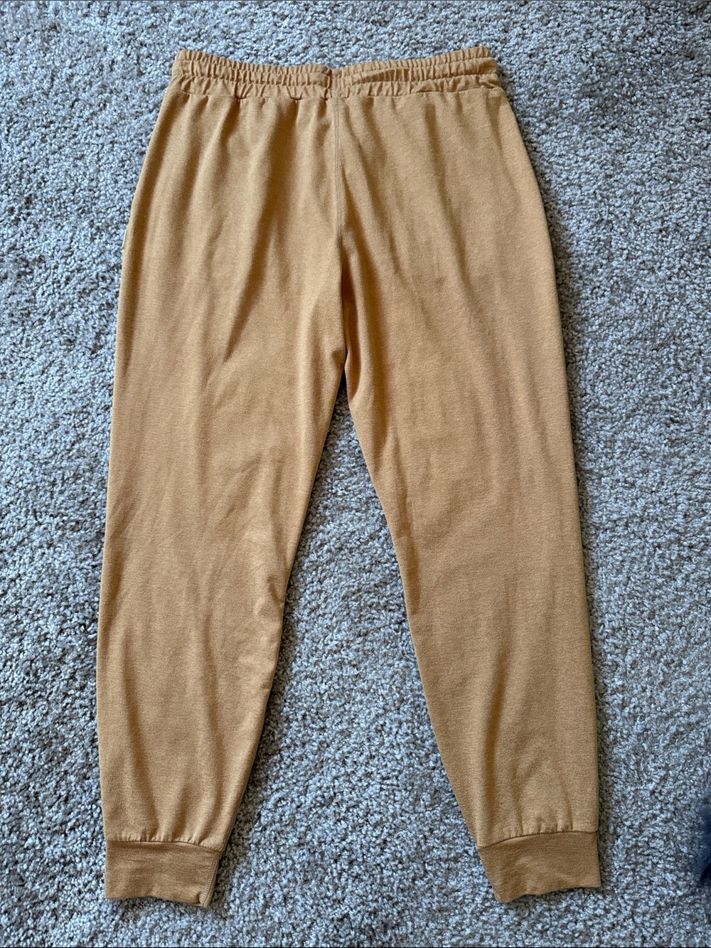Vuori performance jogger mustard yellow flax heather - Picture 6 of 7